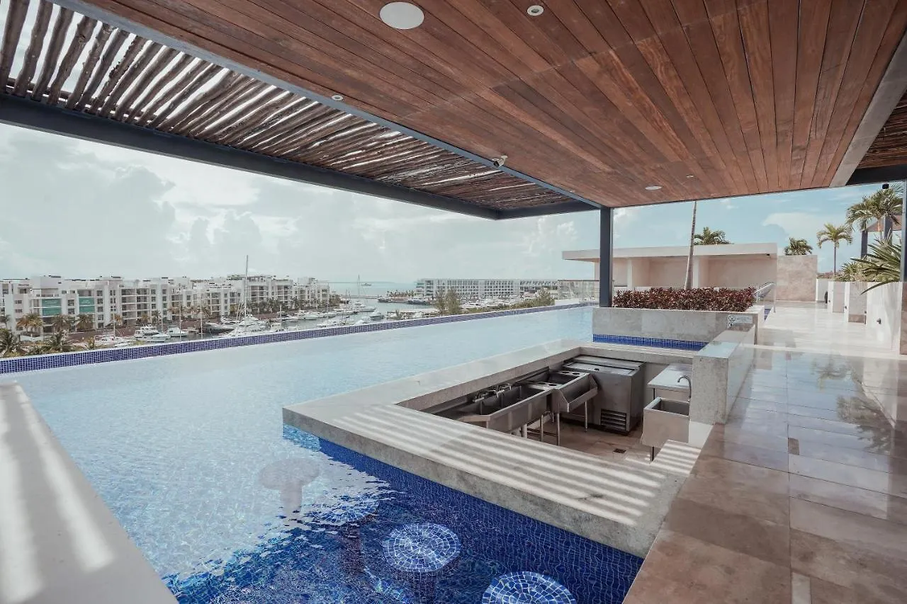 La Amada Condo With Marina View Cancún Meksyk