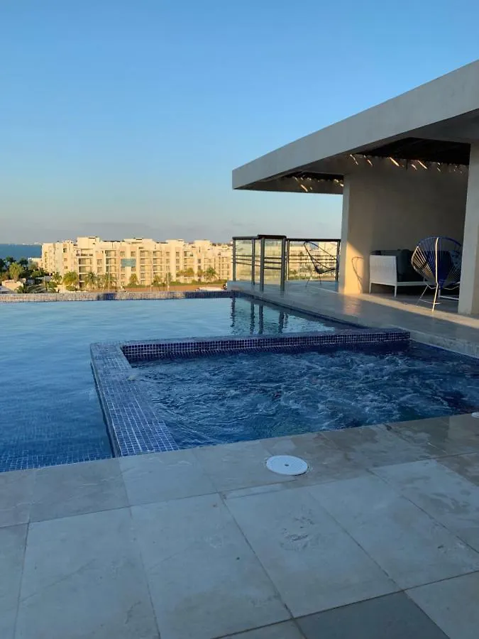La Amada Condo With Marina View Cancun Apartment